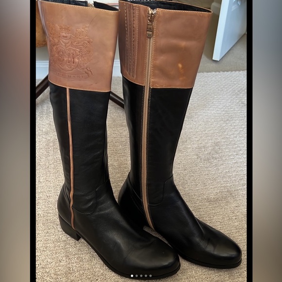 SoleiMani leather Boots - Picture 1 of 5